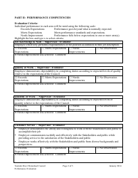Performance Evaluation Form - Tualatinn River Watershed Council, Page 2