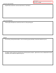 Self-evaluation Form - University of Kentucky, Page 2