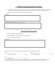 Business Manager - Evaluation Form, Page 4