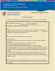 Sample Contract Template - National Center on Program Management and Fiscal Operations