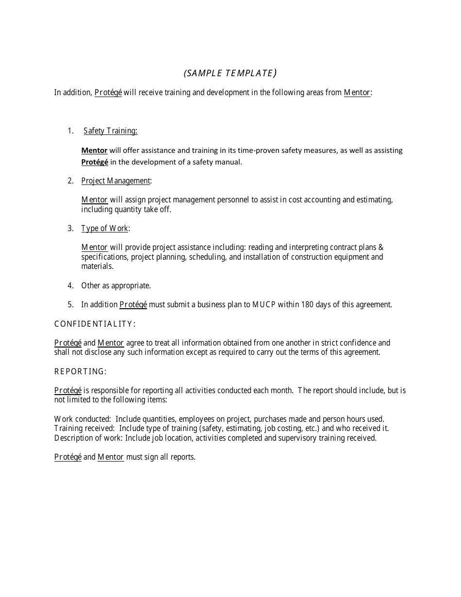 Sample Agreement Template - Minnesota Unified Certification Program - Minnesota, Page 2