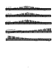 Senior Flute Scale Sheet, Page 2