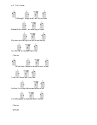 The Beatles - I&#039;m a Loser Ukulele Chord Chart, Page 2