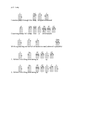 Irving Berlin - Lazy Ukulele Chord Chart, Page 2