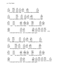 Judy Collins - My Father (Bar) Ukulele Chord Chart, Page 2