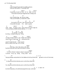 Billie Montgomery/George Perry - the Storybook Ball Ukulele Chord Chart, Page 2