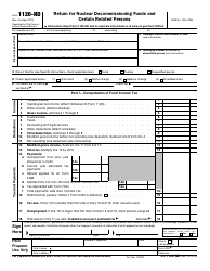 IRS Form 1120-ND &quot;Return for Nuclear Decommissioning Funds and Certain Related Persons&quot;