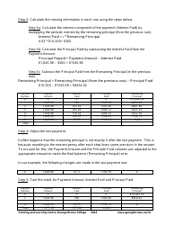Creating an Amortization Schedule Worksheet With Answers - Tutoring and Learning Centre, George Brown College, Page 2