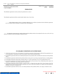 Form AO245E Judgment in a Criminal Case (For Organizational Defendants), Page 3